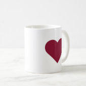 Der Valentinsbecher Kaffeetasse (VorderseiteRechts)