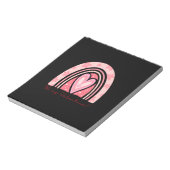 Der Valentinstag 2023 Notizblock (Rotiert)