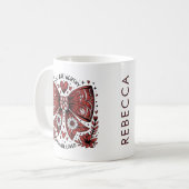 Der Valentinstag Christlich Sie sind eine wertvoll Kaffeetasse (Vorderseite Links)