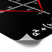 Der Valentinstag der Liebe Poster (Ecke)