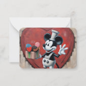 Der Valentinstag der Mousey Mitteilungskarte (Vorderseite)