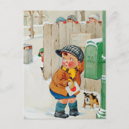 Der Valentinstag der Vintagen Kunst Feiertagspostkarte