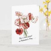 Der Valentinstag des besonderen Freundes Karte (Gelbe Blume)