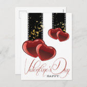 Der Valentinstag Feiertagspostkarte (Vorne/Hinten)