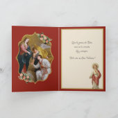 Der Valentinstag, Religiöse Jesus Karte (Innenseite)