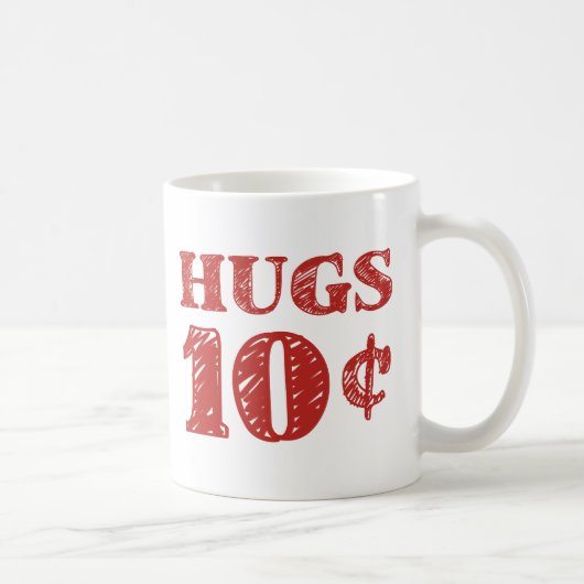 Der Valentinstag schlägt 10 Cent Kaffeetasse (Rechts)