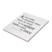 Der Valiant die aber einst Shakespeare Fliese (Seite)