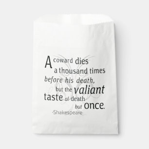 Der Valiant die aber einst Shakespeare Geschenktütchen