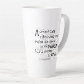 Der Valiant die aber einst Shakespeare Milchtasse (Rechte Ecke)