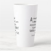 Der Valiant die aber einst Shakespeare Milchtasse (Vorderseite)