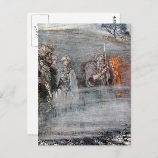 Der Valkyrie Postkarte (Vorne/Hinten)