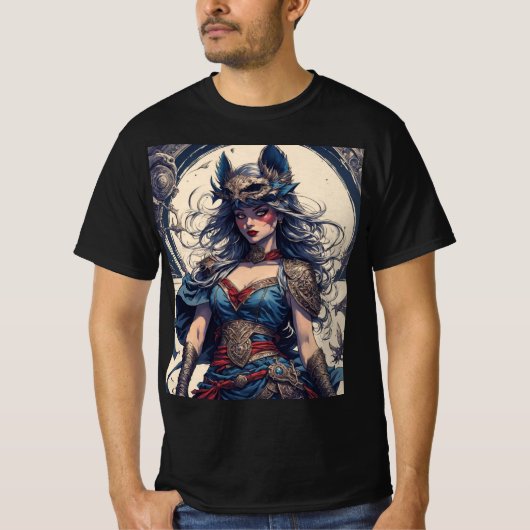 Der Valkyrie T-Shirt (Vorderseite)