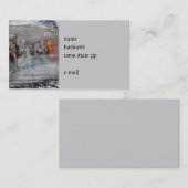 Der Valkyrie Visitenkarte (Vorne/Hinten)