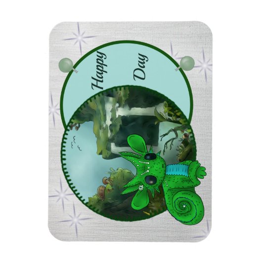 Der valme Ort Magnet (Vertikal)