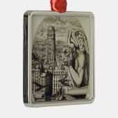 Der Vampir, 1853 Silbernes Ornament (Rechts)