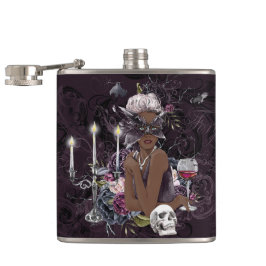 Der Vampir | Moody Gothic Vampy Glam Dark Skin Flachmann