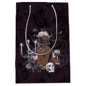 Der Vampir | Moody Gothic Vampy Glam Dark Skin Mittlere Geschenktüte (Vorderseite)