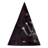 Der Vampir | Moody Gothic Vampy Glam Dark Skin Partyhütchen (Links)