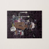 Der Vampir | Moody Gothic Vampy Glam Dark Skin Puzzle (Horizontal)