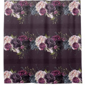 Der Vampir | Moody Gothic Vampy Glam Duschvorhang (Vorderseite)