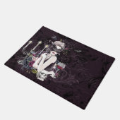 Der Vampir | Moody Gothic Vampy Glam Pale Skin Fußmatte (Schrägansicht)