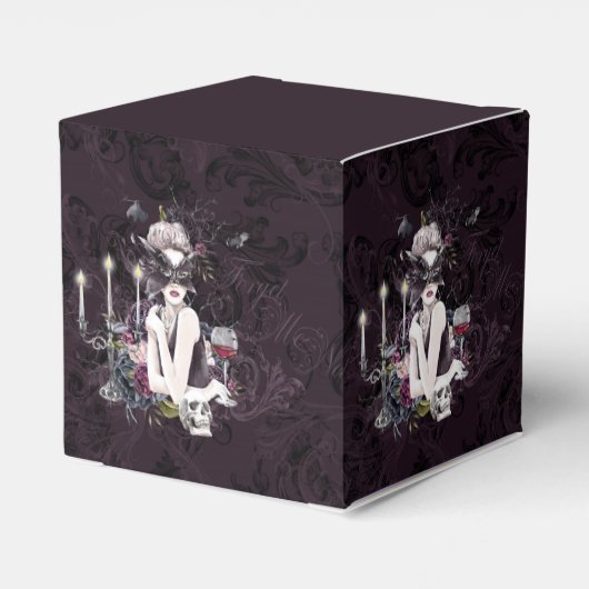 Der Vampir | Moody Gothic Vampy Glam Pale Skin Geschenkschachtel (Rückseite)