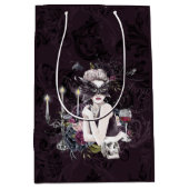 Der Vampir | Moody Gothic Vampy Glam Pale Skin Mittlere Geschenktüte (Vorderseite)