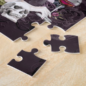 Der Vampir | Moody Gothic Vampy Glam Pale Skin Puzzle (Seite)