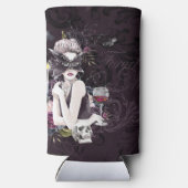 Der Vampir | Moody Gothic Vampy Glam Pale Skin Selters Dosenkühler (Rückseite)