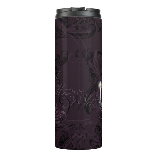 Der Vampir | Moody Gothic Vampy Glam Pale Skin Thermosbecher (Rückseite)