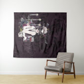 Der Vampir | Moody Gothic Vampy Glam Pale Skin Wandteppich (Beispiel (Horizontal))