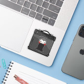 Der "vAMPire" Aufkleber (Laptop mit iPhone)