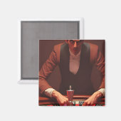 Der Vampire Casino Händler Magnet (Vorderseite/Rückseite)