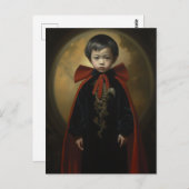 Der Vampire Postkarte (Vorne/Hinten)