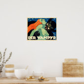 Der Vampyr Vintage Filmplakat 1920 Expressionist Poster (Küche)
