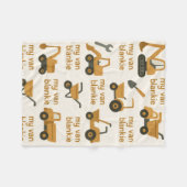 Der Van Blankie für den mühevollen Händler Fleecedecke (Vorderseite (Horizontal))