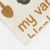 Der Van Blankie für den mühevollen Händler Fleecedecke (Ecke)