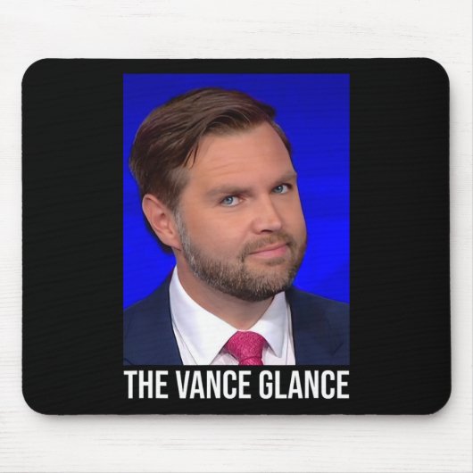 Der Vance-Blick - Lustiger Jd Vance Mousepad (Vorne)