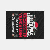 Der Vandalismus des Nordpol brach ein Orbmal aus Fleecedecke (Vorderseite (Horizontal))