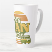 Der VANtastic Retro 70er Van Graphic von Life Milchtasse (Rechte Ecke)