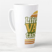 Der VANtastic Retro 70er Van Graphic von Life Milchtasse (Linke Ecke)