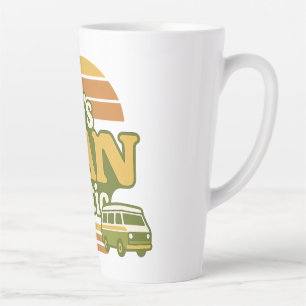 Der VANtastic Retro 70er Van Graphic von Life Milchtasse