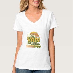 Der VANtastic Retro 70er Van Graphic von Life T-Shirt