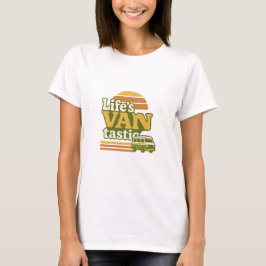 Der VANtastic Retro 70er Van Graphic von Life T-Shirt
