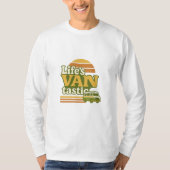 Der VANtastic Retro 70er Van Graphic von Life T-Shirt (Vorderseite)