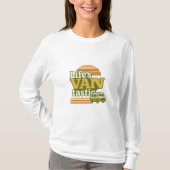 Der VANtastic Retro 70er Van Graphic von Life T-Shirt (Vorderseite)