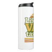 Der VANtastic Retro 70er Van Graphic von Life Thermosbecher (Nach links gedreht)