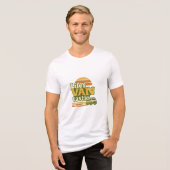 Der VANtastic Retro 70er Van Graphic von Life Tri-Blend Shirt (Vorderseite voll)