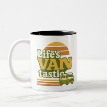 Der VANtastic Retro 70er Van Graphic von Life