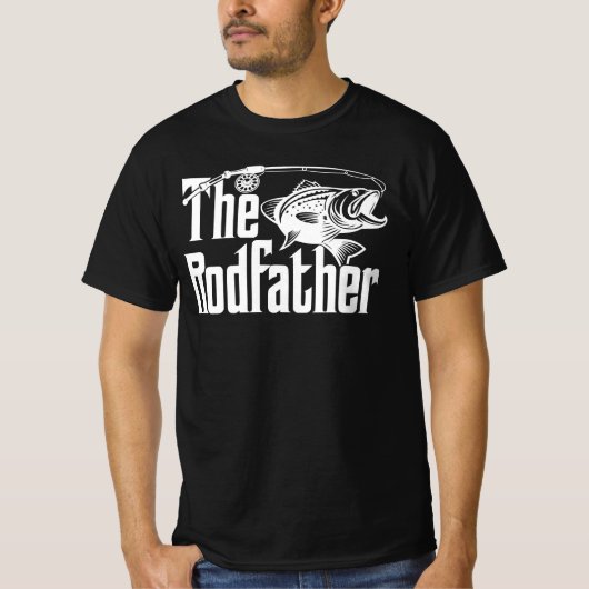 Der Vater, der lange fischen will T-Shirt (Vorderseite)